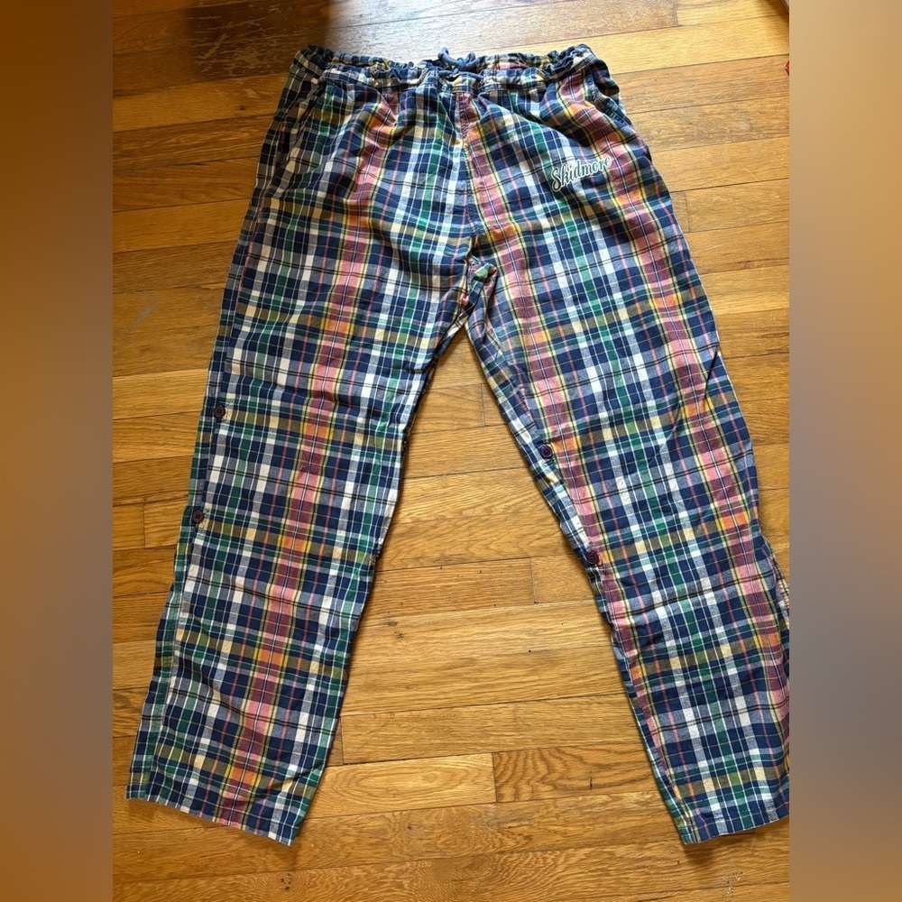 VINTAGE Skidmore College pajama pants!